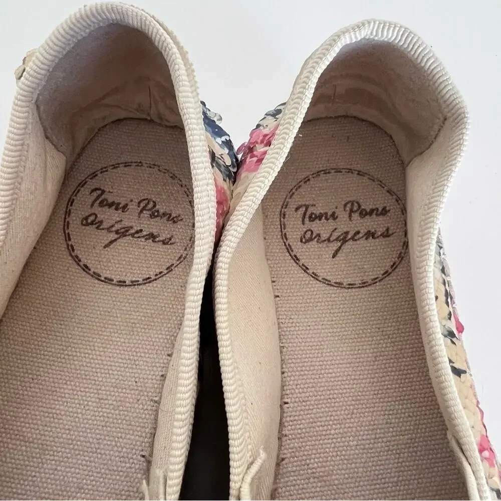 Toni Pons Sequined Multi-Color‎ Slip-On Espadrilles